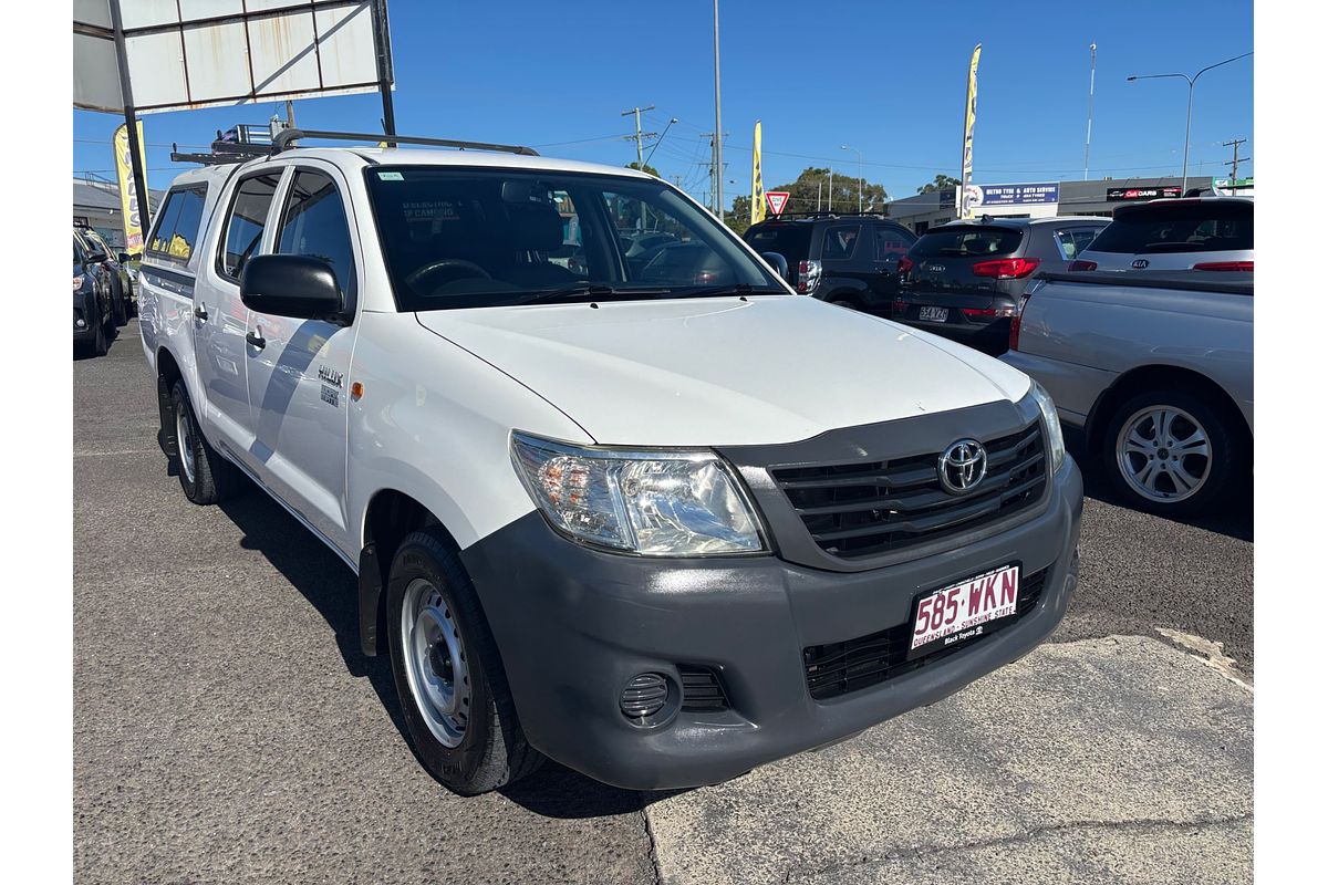2012 Toyota Hilux Workmate TGN16R Rear Wheel Drive