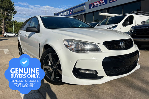 2016 Holden Commodore SV6 Black VF Series II