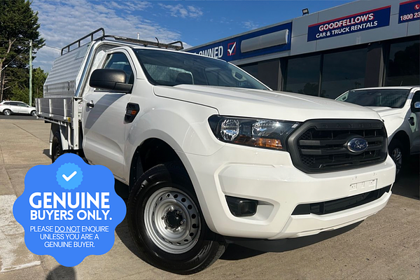 2019 Ford Ranger XL Hi-Rider PX MkIII Rear Wheel Drive