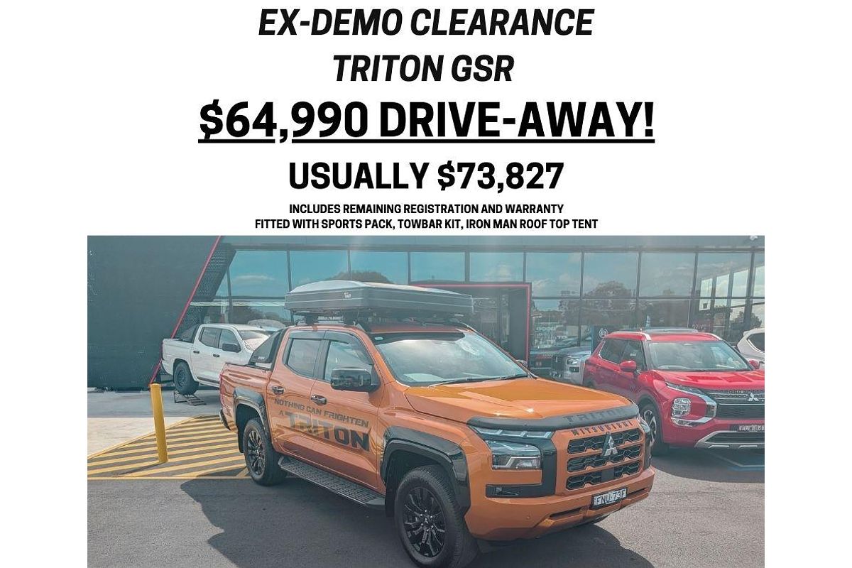 2024 Mitsubishi Triton GSR MV 4X4