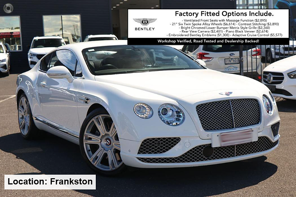 2016 Bentley Continental GT V8 3W
