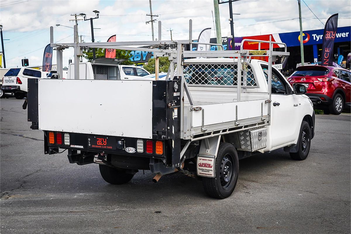 2019 Toyota Hilux Workmate TGN121R Rear Wheel Drive