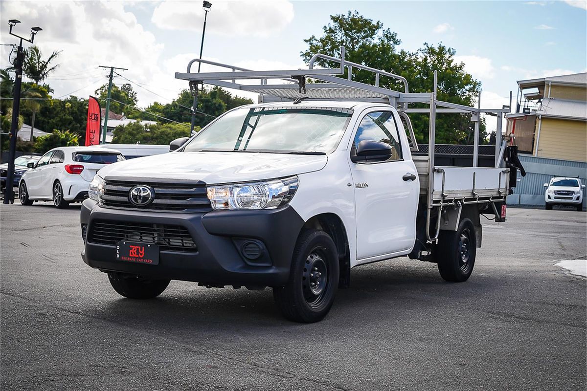 2019 Toyota Hilux Workmate TGN121R Rear Wheel Drive