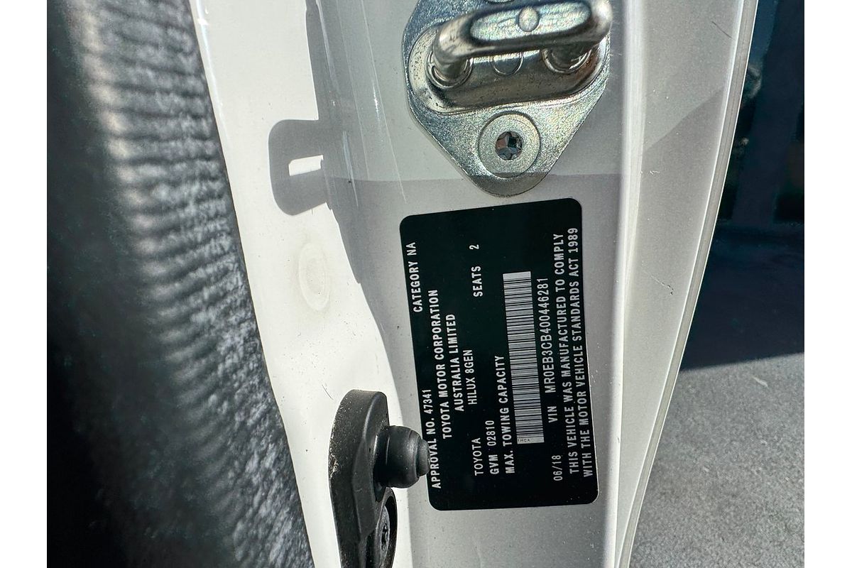 2018 Toyota Hilux GUN122R MY17