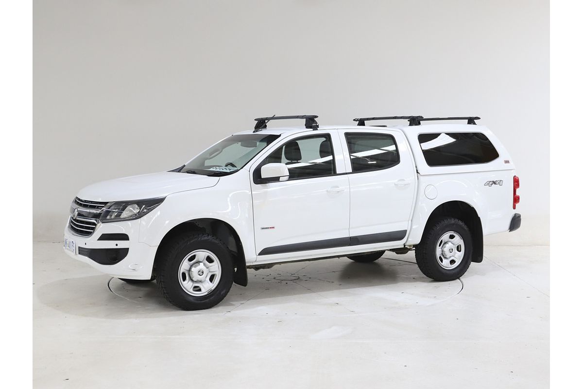 2018 HOLDEN COLORADO LS (4x4) 6 SP AUTOMATIC CREW CAB P/UP DT4 DIESEL