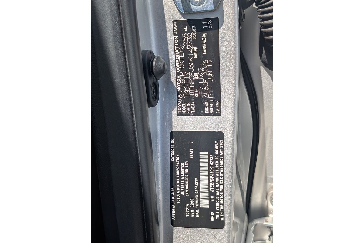 2019 Toyota Landcruiser Prado