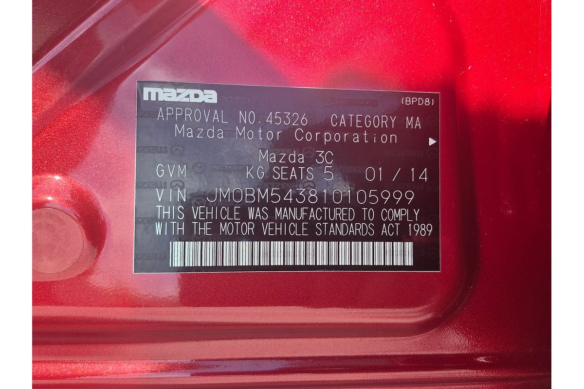 2013 Mazda 3 BM