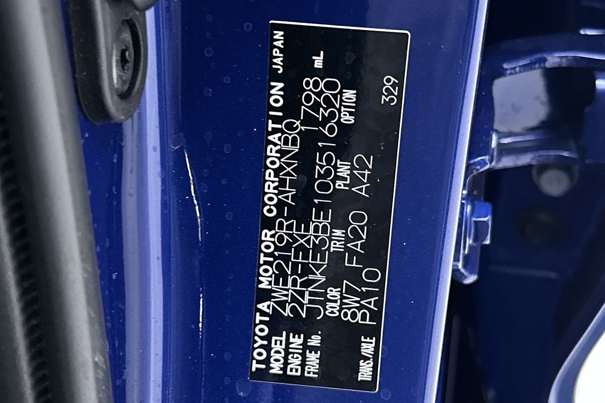 2023 Toyota Corolla Ascent Sport Hybrid ZWE219R