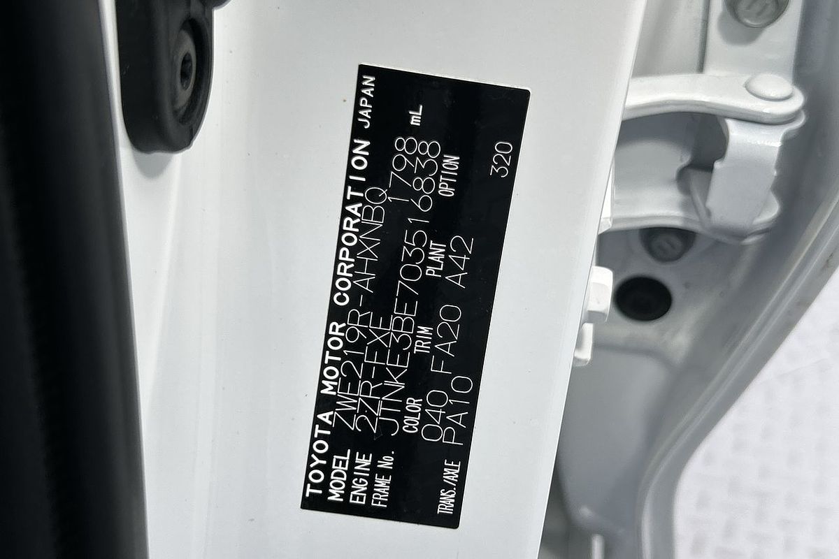 2023 Toyota Corolla Ascent Sport Hybrid ZWE219R