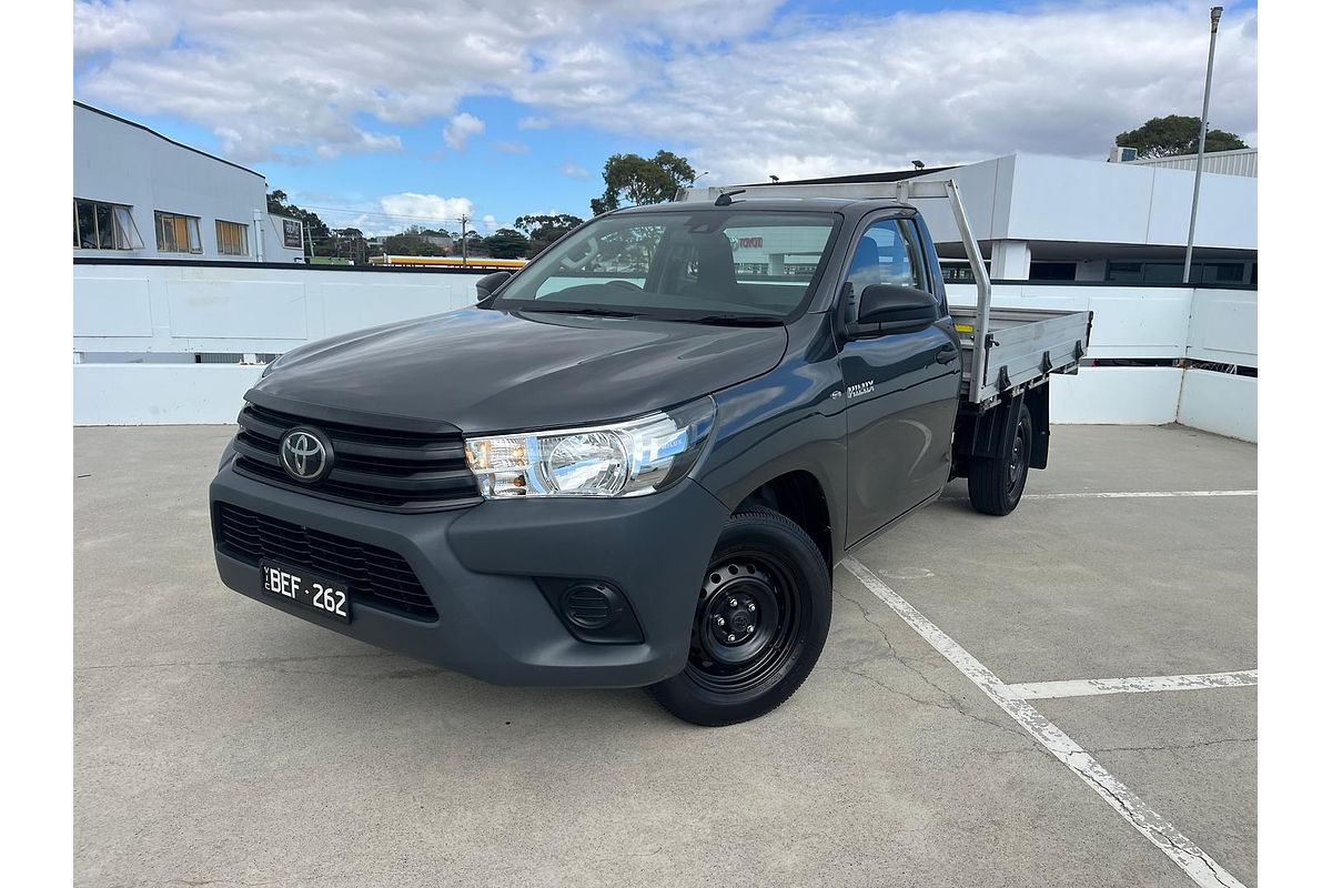 2019 Toyota Hilux Workmate TGN121R Rear Wheel Drive