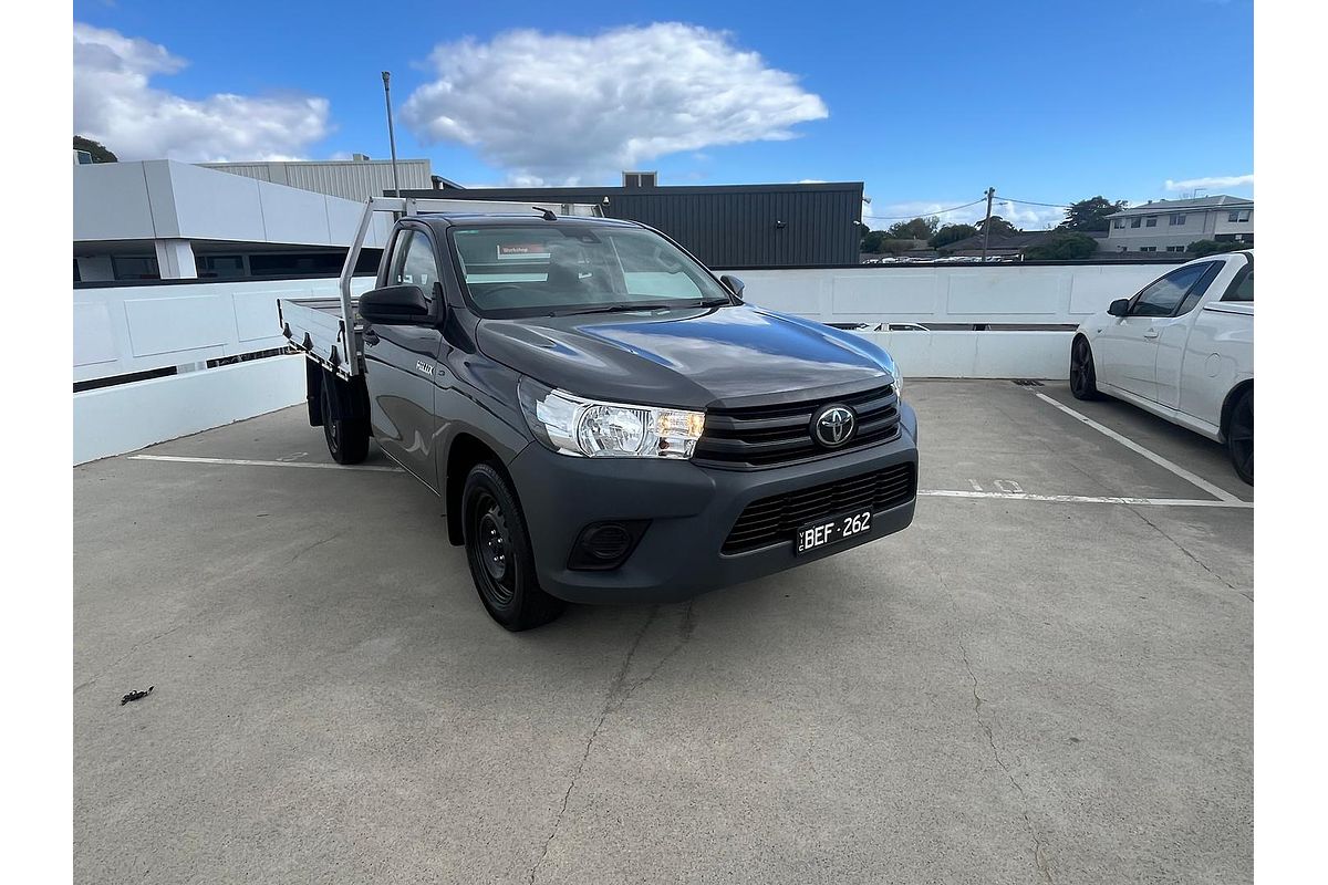 2019 Toyota Hilux Workmate TGN121R Rear Wheel Drive