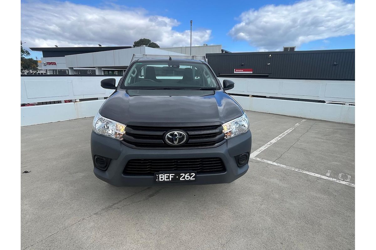 2019 Toyota Hilux Workmate TGN121R Rear Wheel Drive