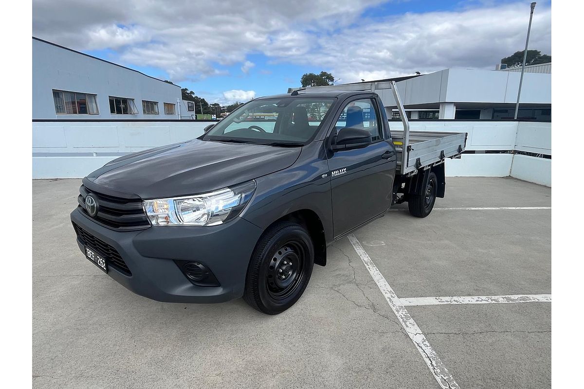 2019 Toyota Hilux Workmate TGN121R Rear Wheel Drive