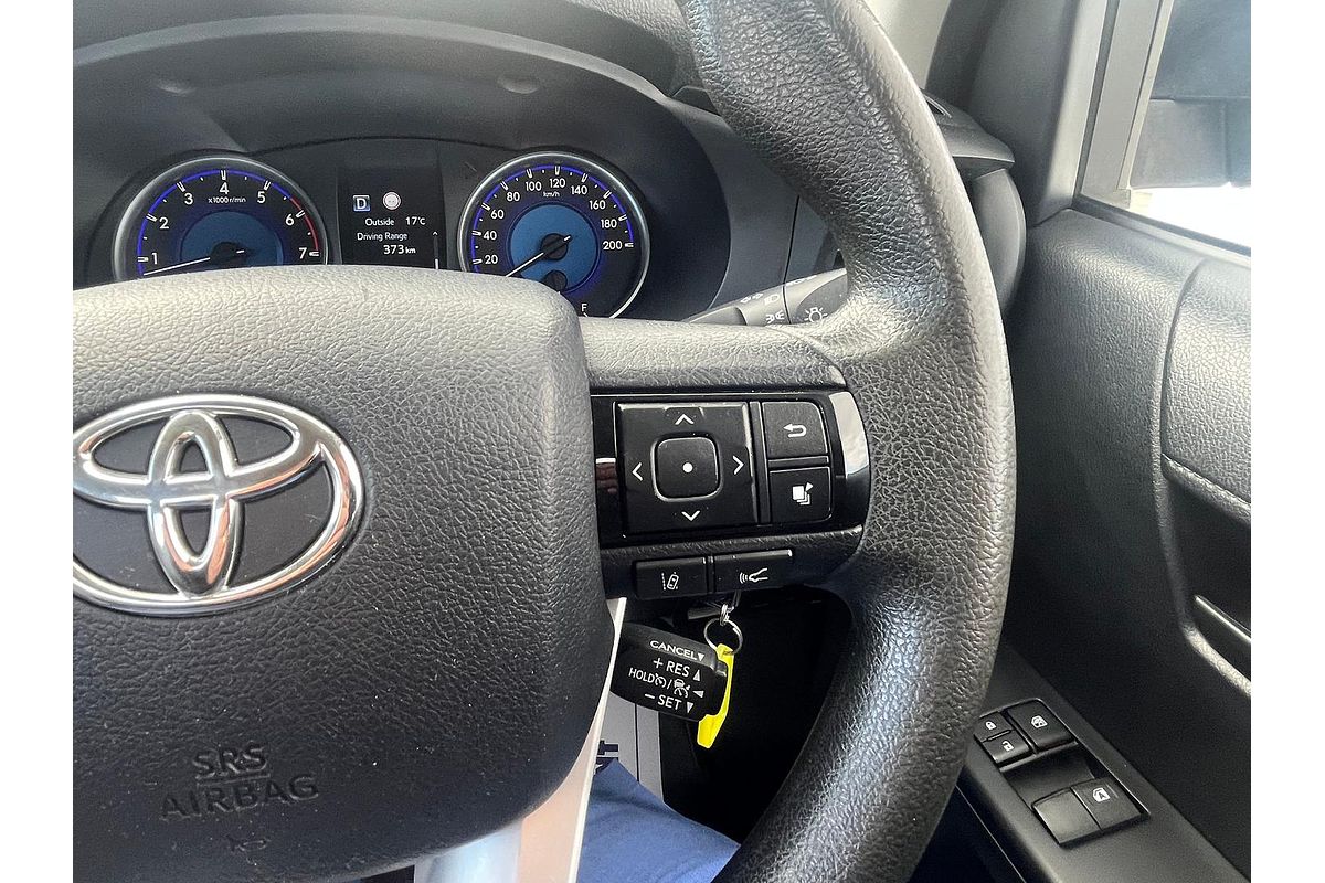 2019 Toyota Hilux Workmate TGN121R Rear Wheel Drive
