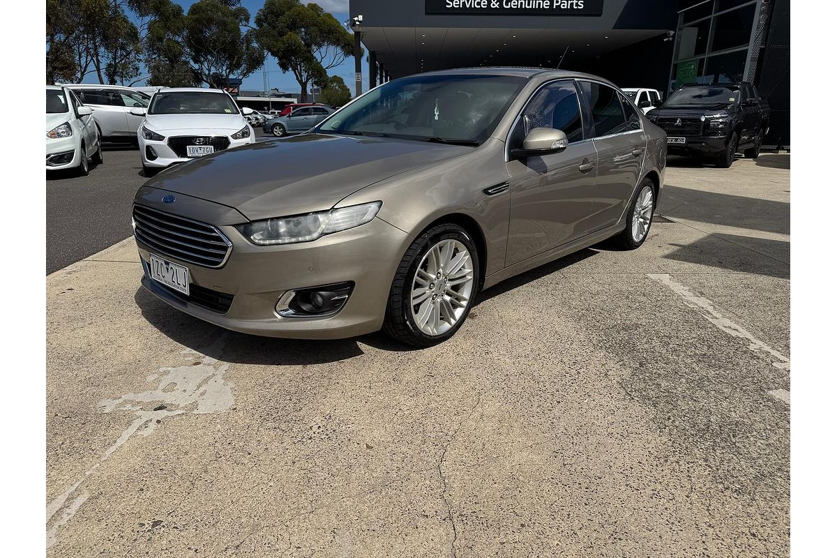 2015 Ford Falcon G6E FG X