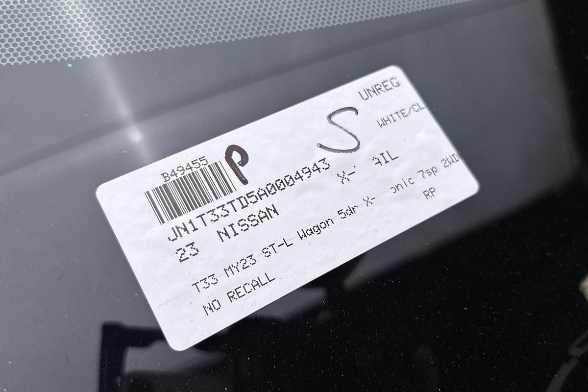 2023 Nissan X-TRAIL ST-L T33