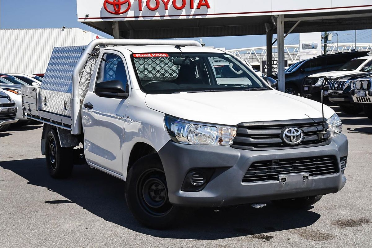 2017 Toyota Hilux Workmate GUN122R Rear Wheel Drive