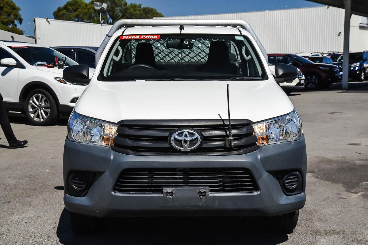 2017 Toyota Hilux Workmate GUN122R Rear Wheel Drive