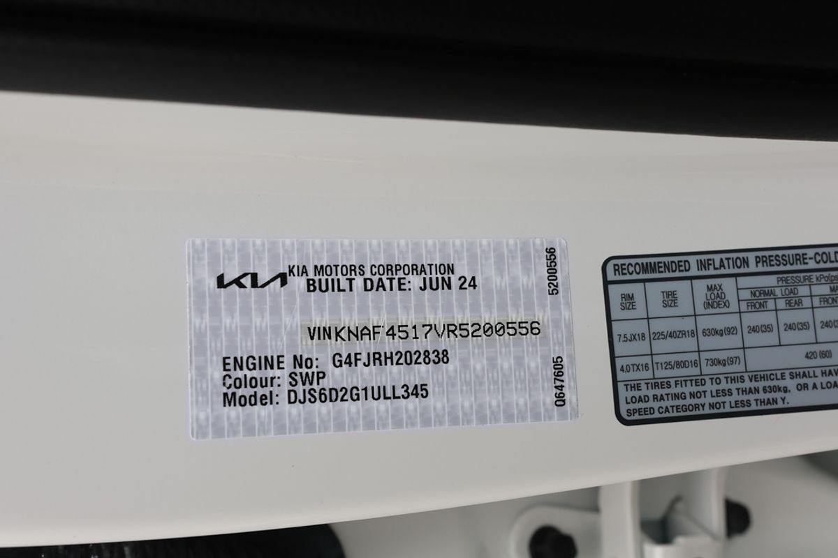 2024 Kia Cerato GT BD
