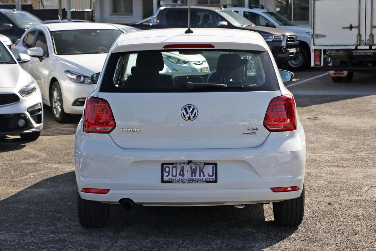 2016 Volkswagen Polo 81TSI Comfortline 6R