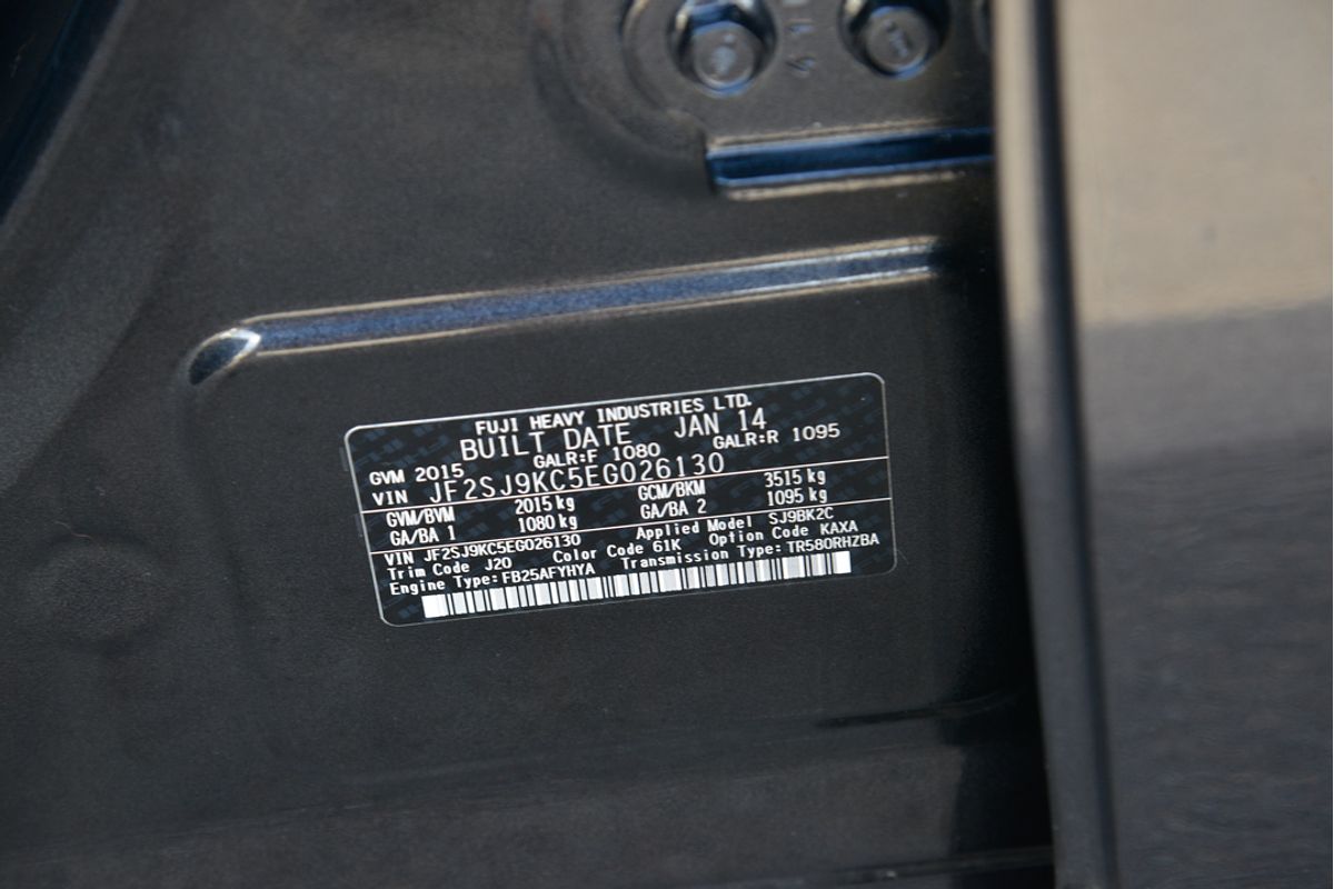 2014 Subaru Forester 2.5i S4