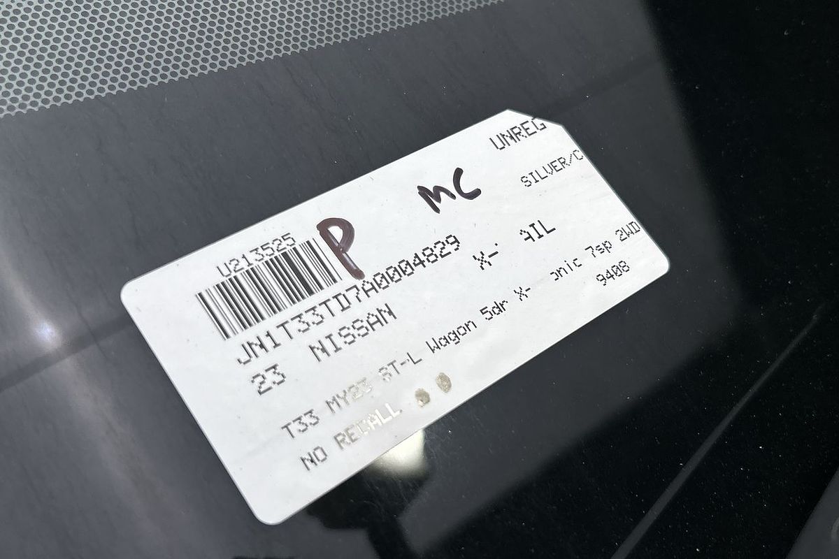 2023 Nissan X-TRAIL ST-L T33