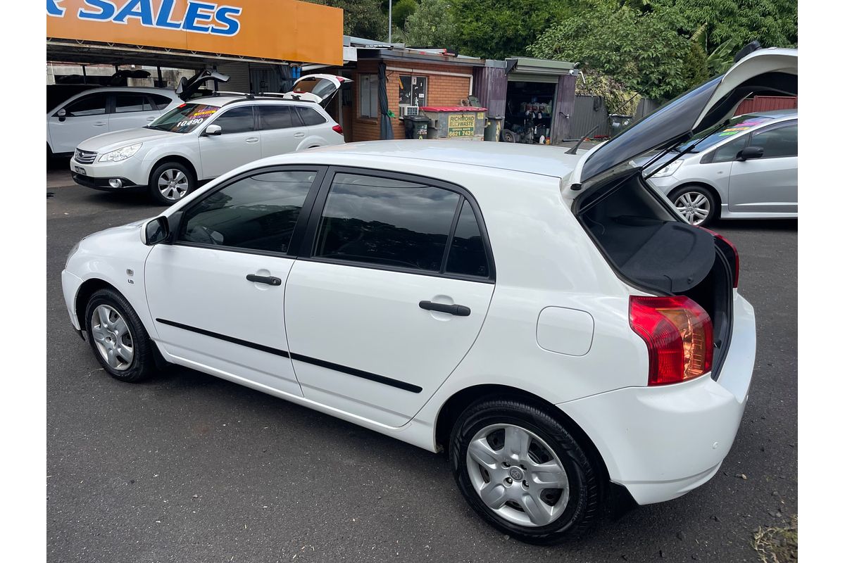 2007 Toyota Corolla Ascent ZZE122R