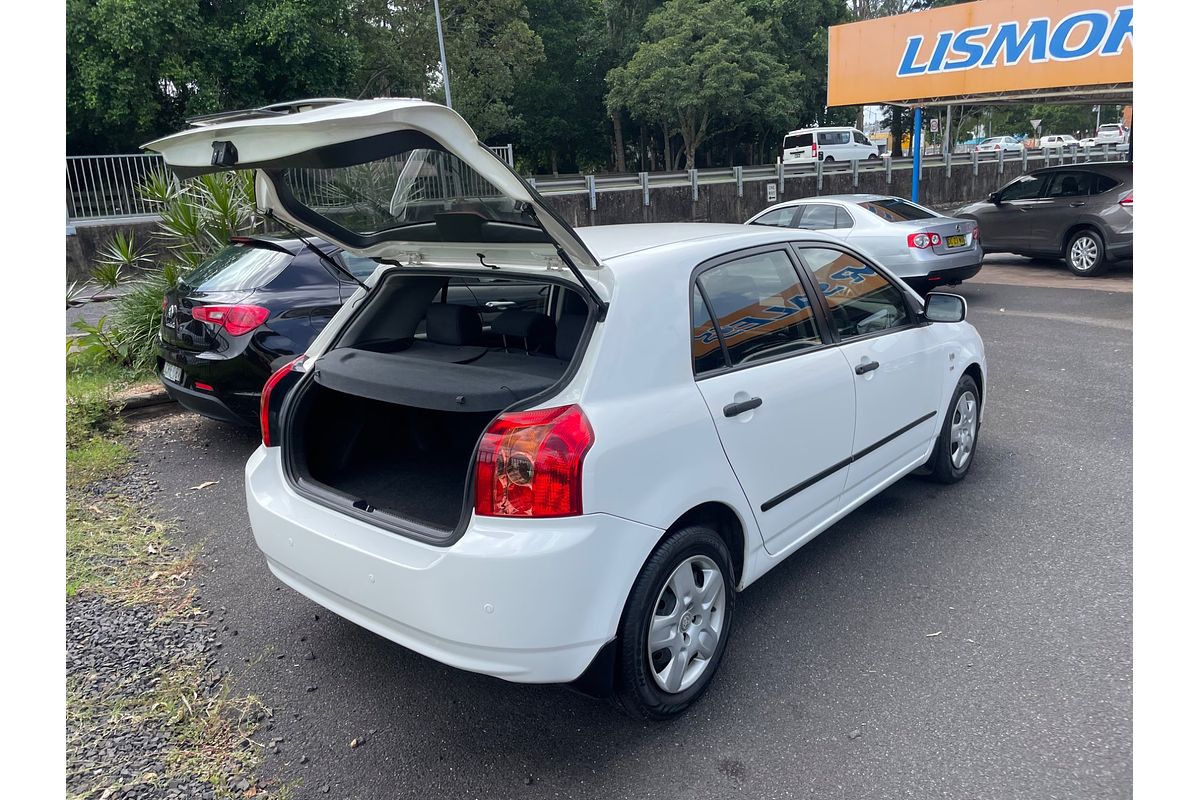 2007 Toyota Corolla Ascent ZZE122R