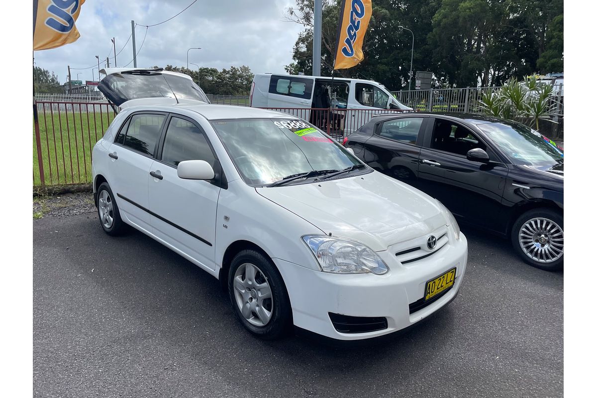 2007 Toyota Corolla Ascent ZZE122R