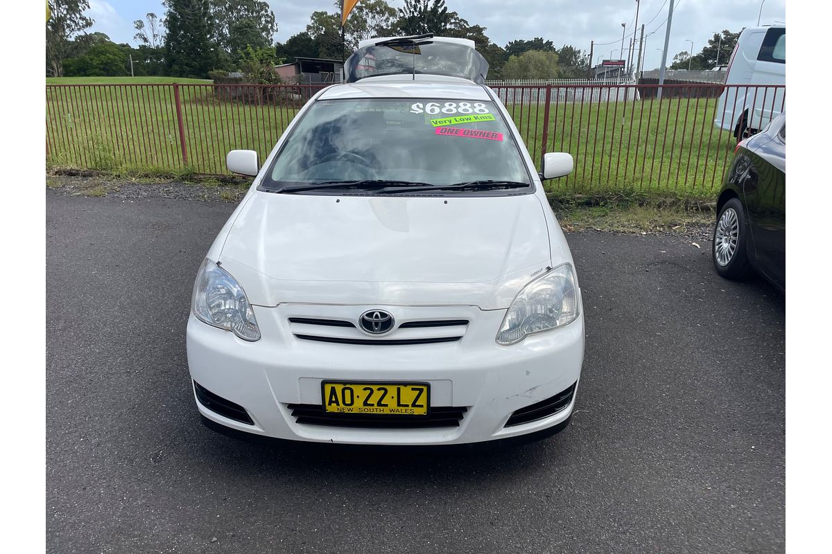 2007 Toyota Corolla Ascent ZZE122R
