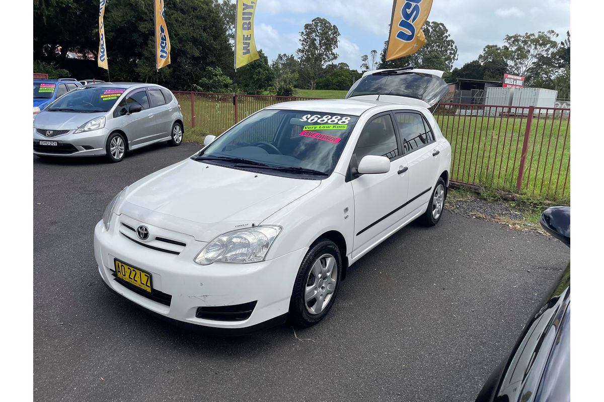 2007 Toyota Corolla Ascent ZZE122R