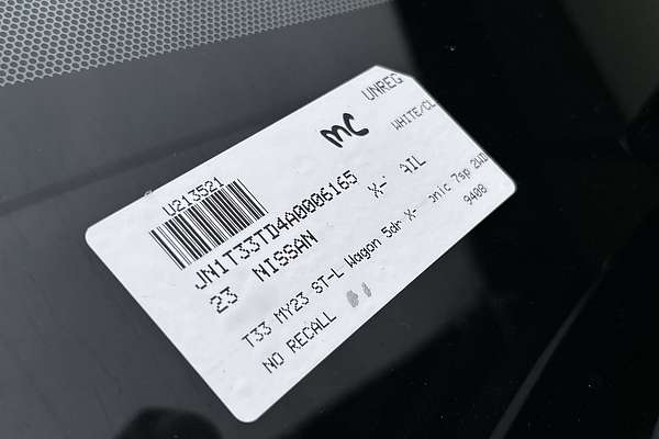 2023 Nissan X-TRAIL ST-L T33