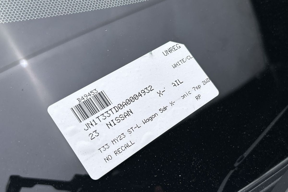 2023 Nissan X-TRAIL ST-L T33