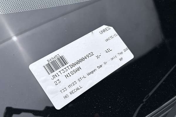2023 Nissan X-TRAIL ST-L T33