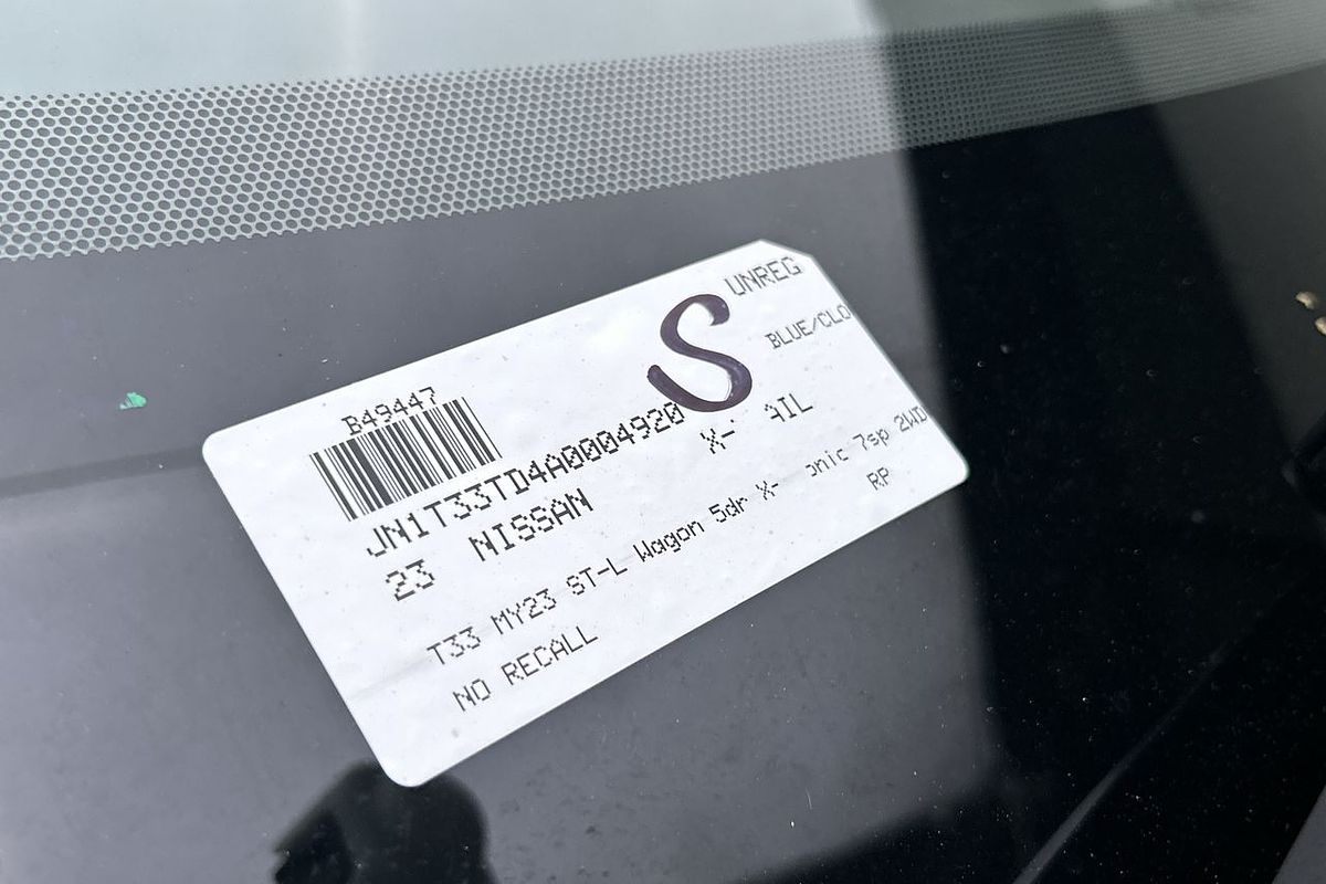 2023 Nissan X-TRAIL ST-L T33