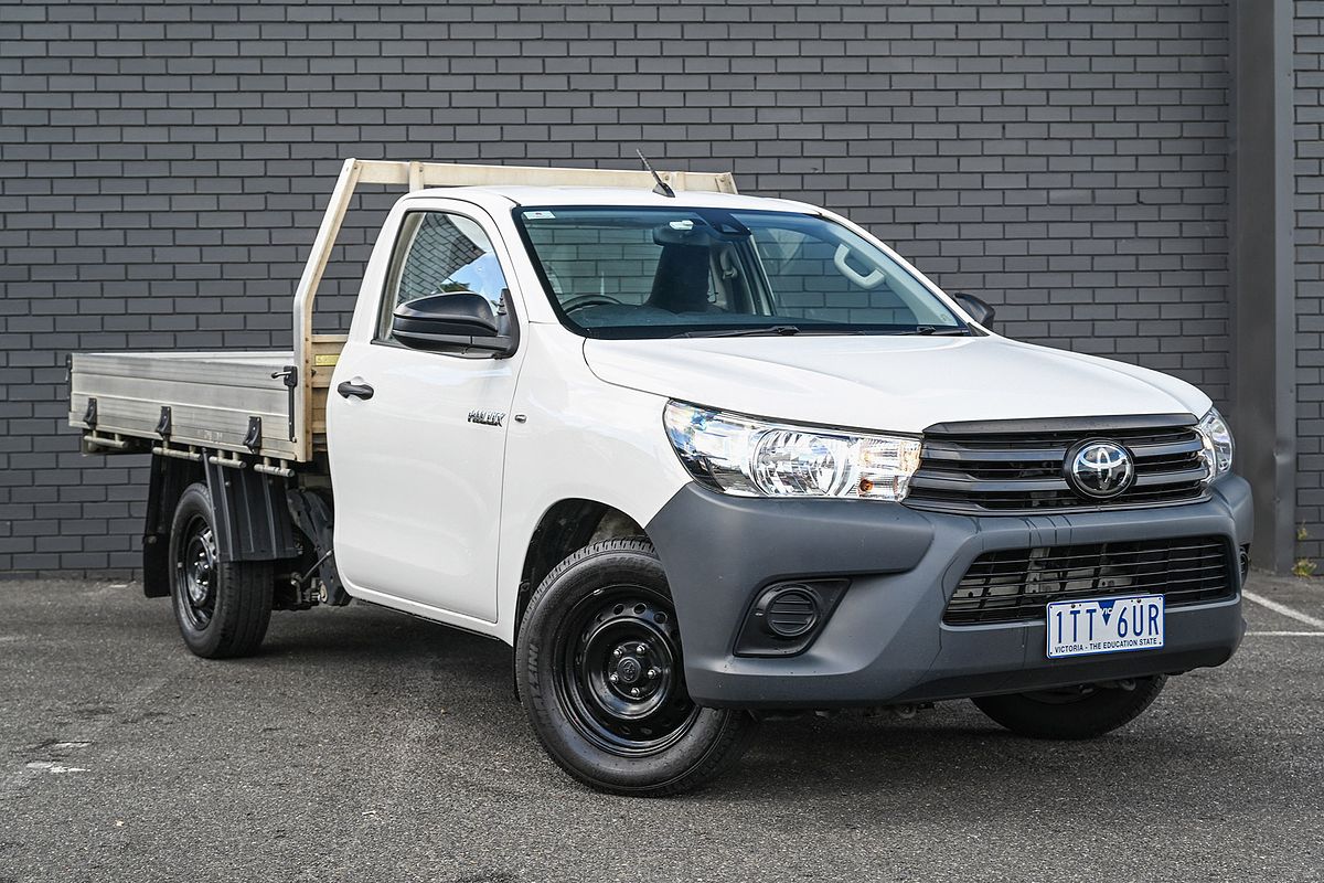 2021 Toyota Hilux Workmate TGN121R Rear Wheel Drive