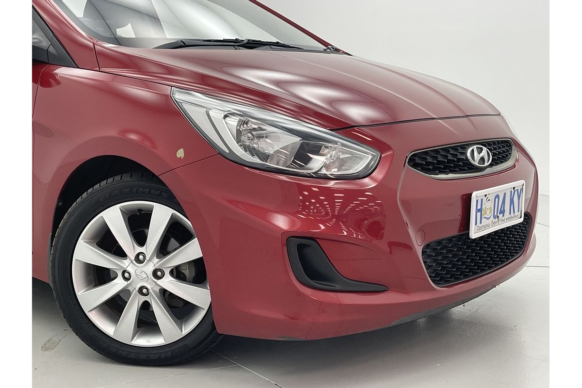 2018 HYUNDAI ACCENT SPORT 6 SP AUTOMATIC 5D HATCHBACK 4CYL 