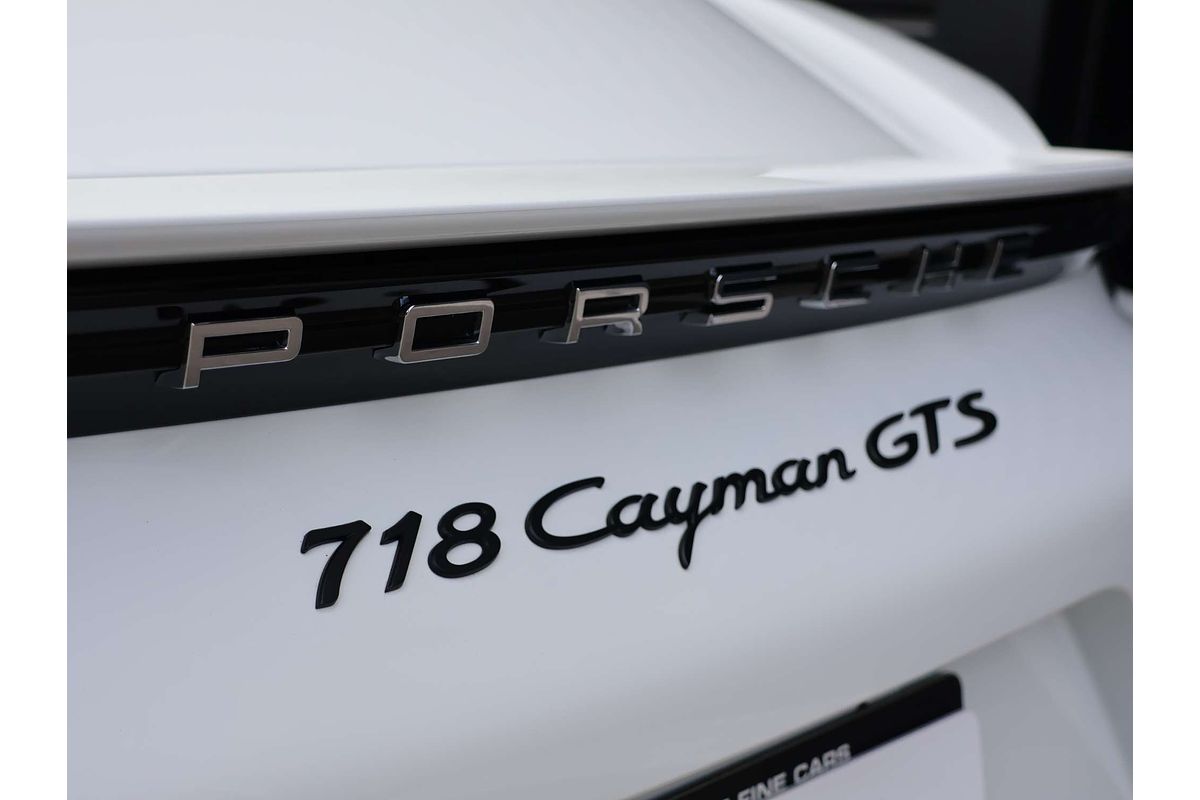 2020 Porsche 718 Cayman GTS 4.0 982