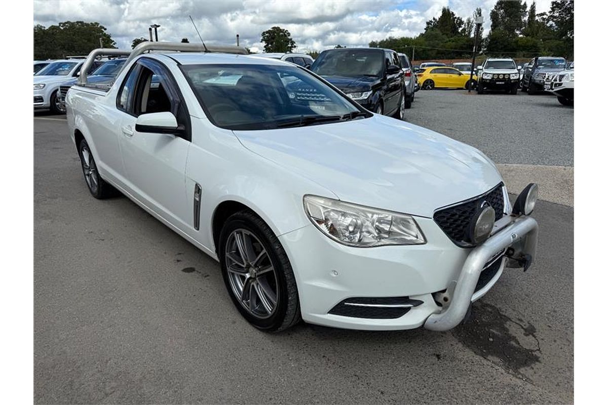 2013 Holden Ute VF Rear Wheel Drive