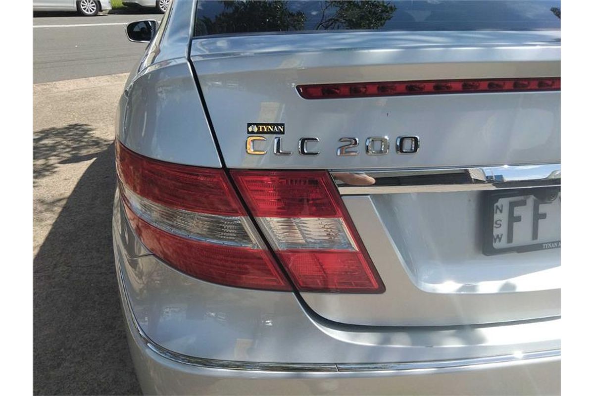 2010 Mercedes-Benz CLC-Class CLC200 Kompressor CL203