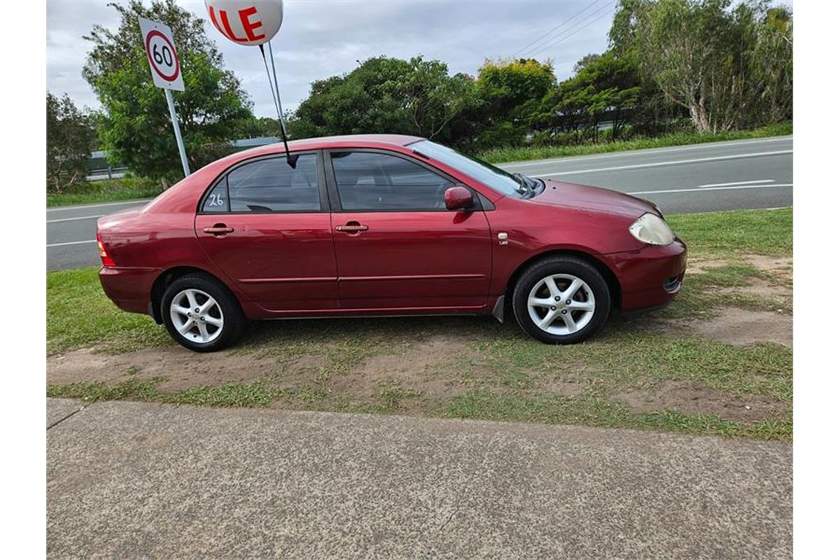 2005 Toyota Corolla Conquest ZZE122R 5Y