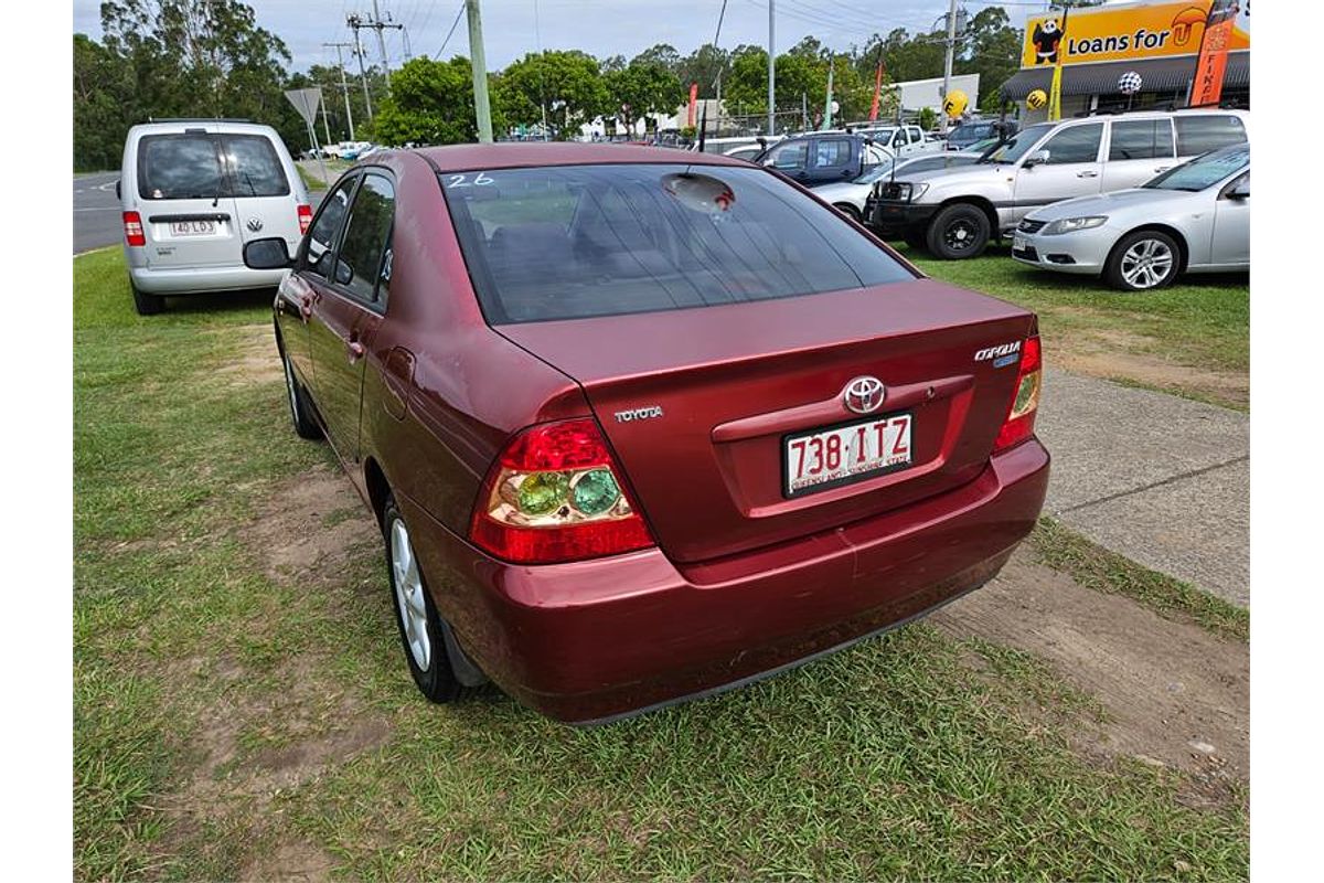 2005 Toyota Corolla Conquest ZZE122R 5Y