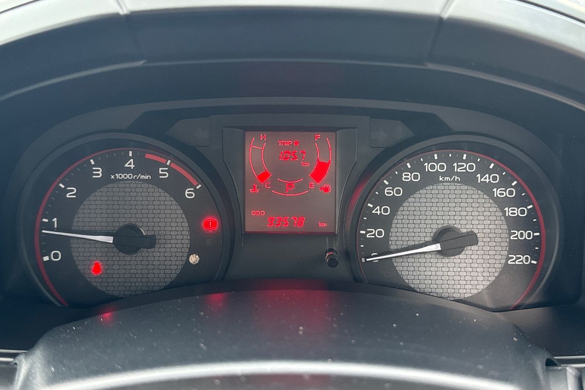 2018 Isuzu D-MAX SX High Ride Rear Wheel Drive