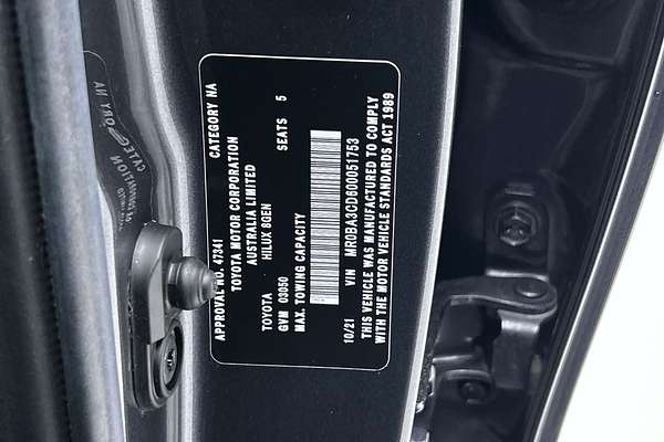 2021 Toyota Hilux SR5 GUN126R 4X4