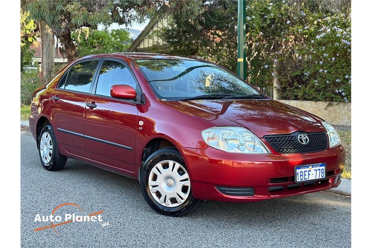 2002 Toyota COROLLA ASCENT ZZE122R