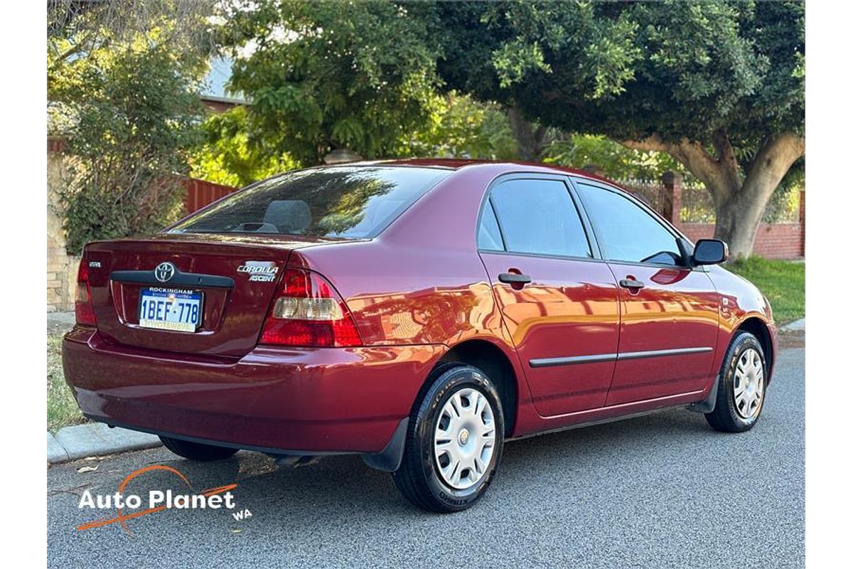 2002 Toyota COROLLA ASCENT ZZE122R