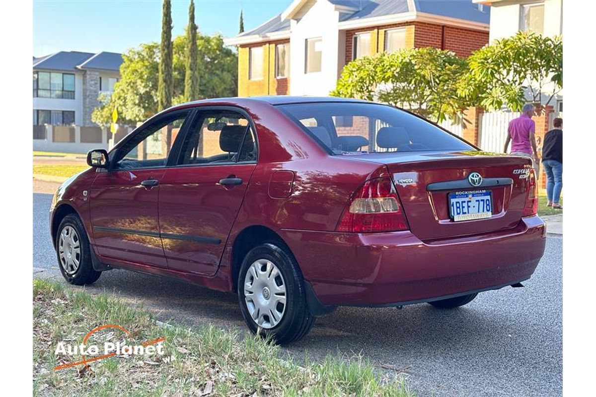 2002 Toyota COROLLA ASCENT ZZE122R