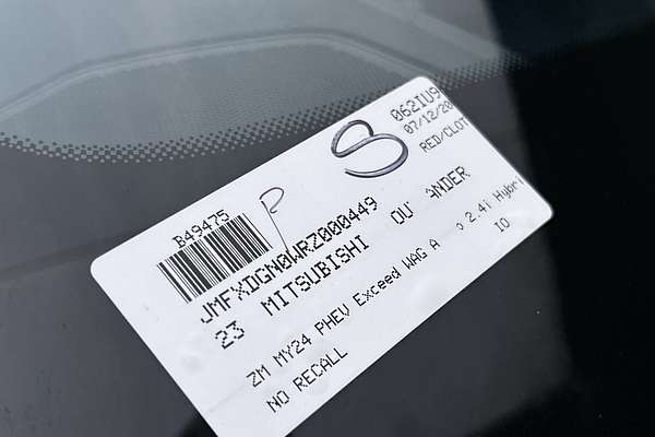 2023 Mitsubishi Outlander PHEV Exceed ZM