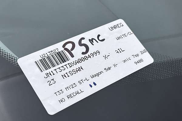 2023 Nissan X-TRAIL ST-L T33