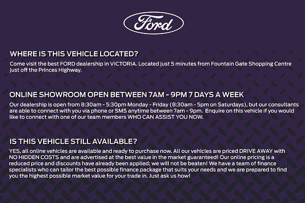 2024 Ford Everest Ambiente